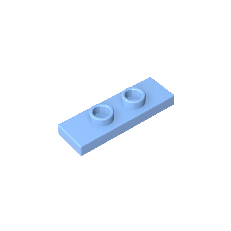 34103 | Plate, Modified 1 x 3 with 2 Studs (Double Jumper)