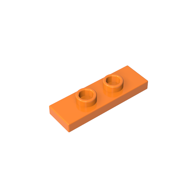 34103 | Plate, Modified 1 x 3 with 2 Studs (Double Jumper)