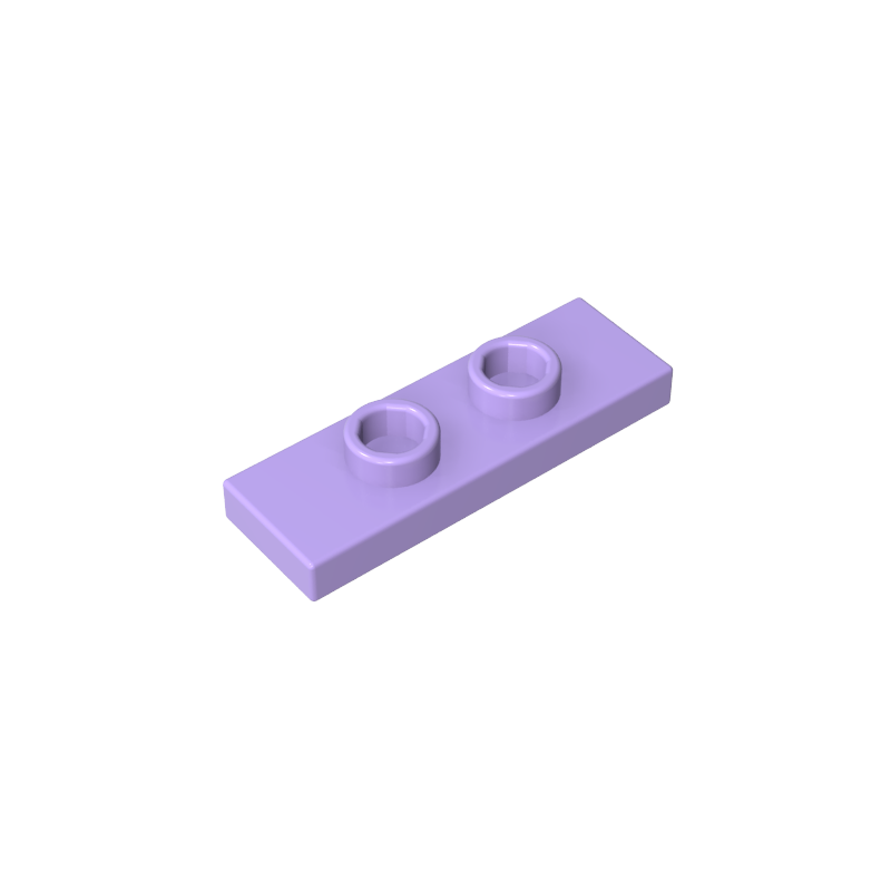 34103 | Plate, Modified 1 x 3 with 2 Studs (Double Jumper)