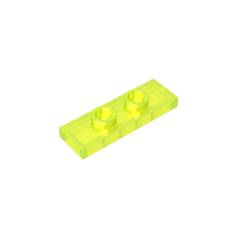 34103 | Plate, Modified 1 x 3 with 2 Studs (Double Jumper)