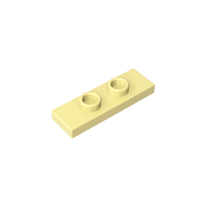 34103 | Plate, Modified 1 x 3 with 2 Studs (Double Jumper)