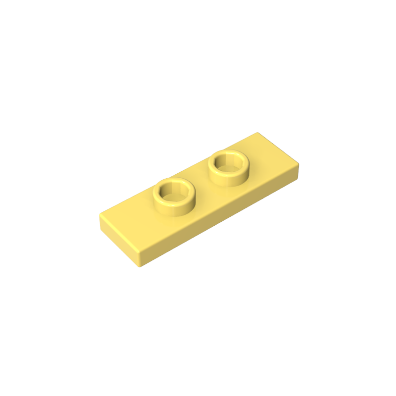 34103 | Plate, Modified 1 x 3 with 2 Studs (Double Jumper)