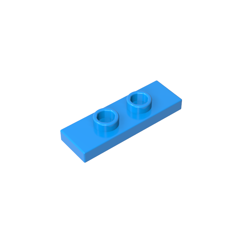 34103 | Plate, Modified 1 x 3 with 2 Studs (Double Jumper)