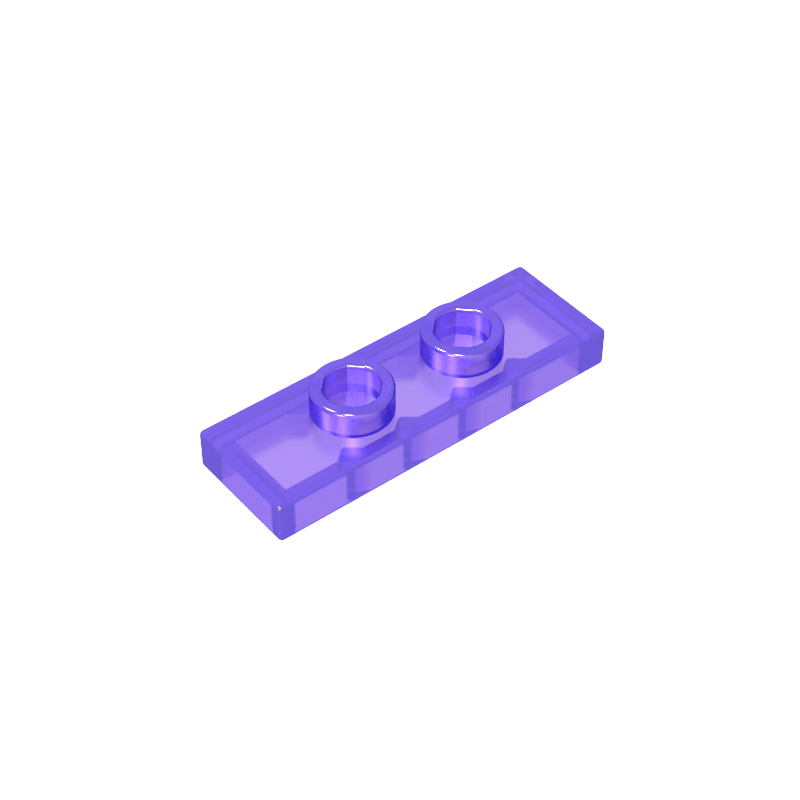34103 | Plate, Modified 1 x 3 with 2 Studs (Double Jumper)