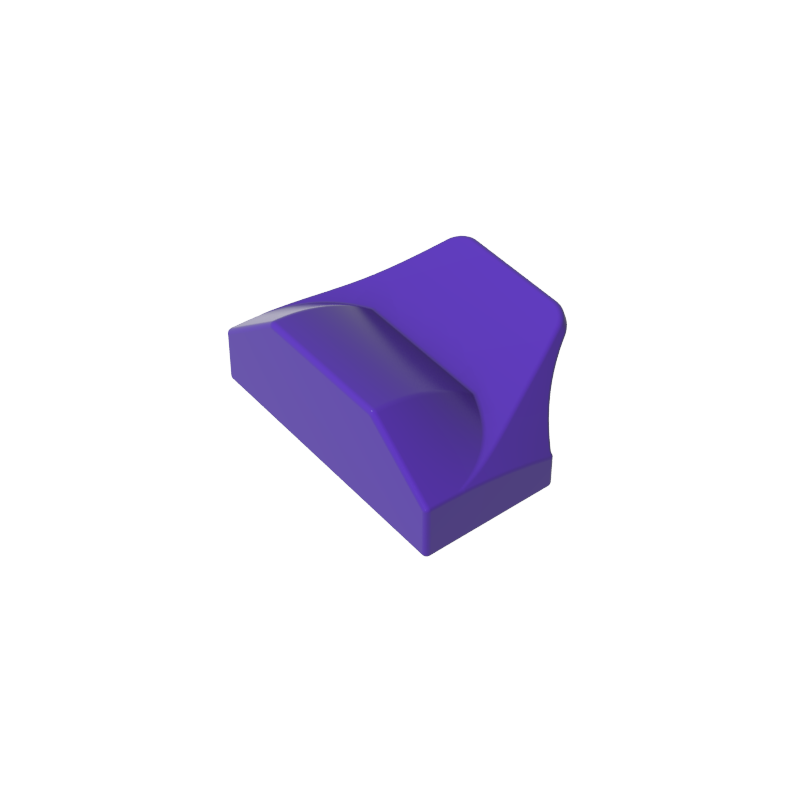 47458 | Slope, Curved 1 x 2 x 2/3 Wing End