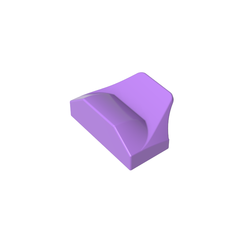 47458 | Slope, Curved 1 x 2 x 2/3 Wing End