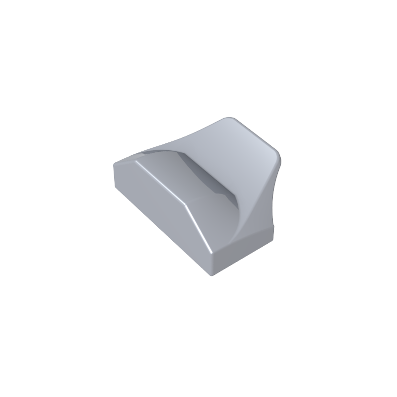 47458 | Slope, Curved 1 x 2 x 2/3 Wing End