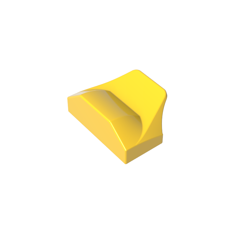 47458 | Slope, Curved 1 x 2 x 2/3 Wing End