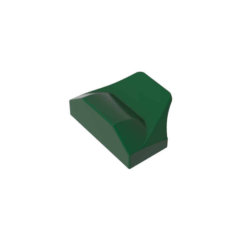 47458 | Slope, Curved 1 x 2 x 2/3 Wing End