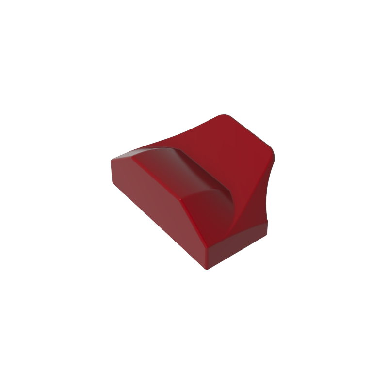 47458 | Slope, Curved 1 x 2 x 2/3 Wing End