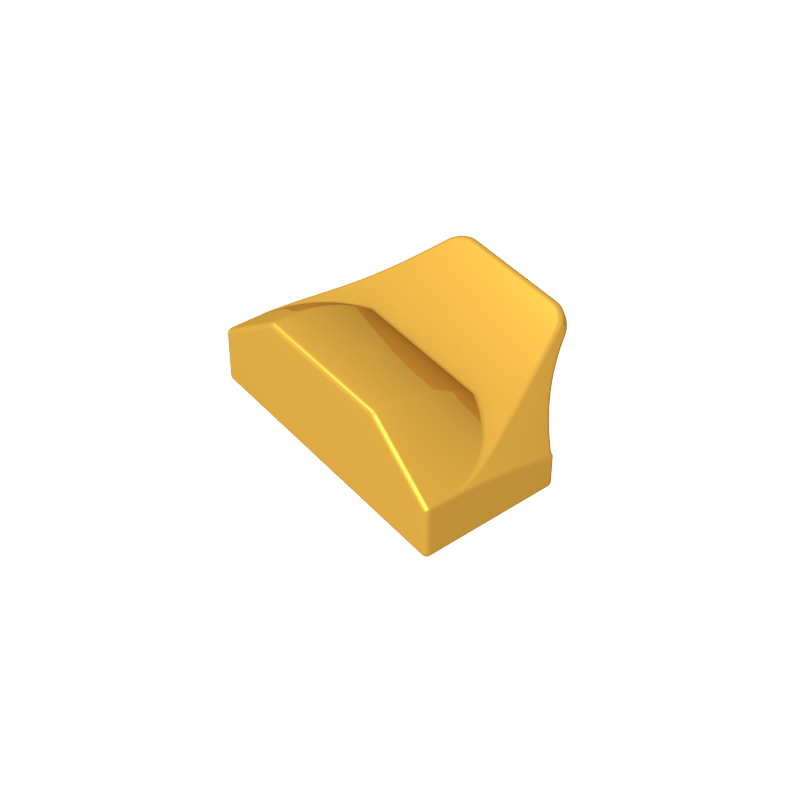 47458 | Slope, Curved 1 x 2 x 2/3 Wing End