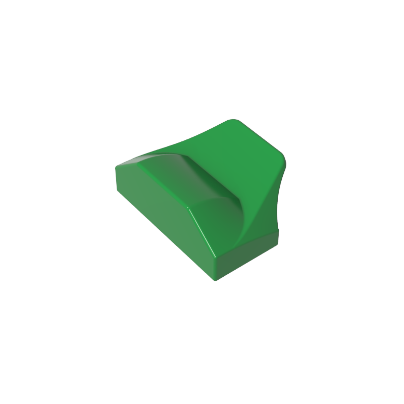 47458 | Slope, Curved 1 x 2 x 2/3 Wing End