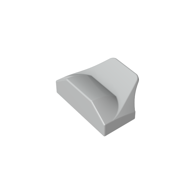 47458 | Slope, Curved 1 x 2 x 2/3 Wing End