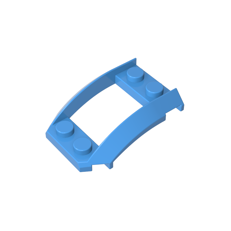 47755 | Wedge 4 x 3 Open with Cutout and 4 Studs