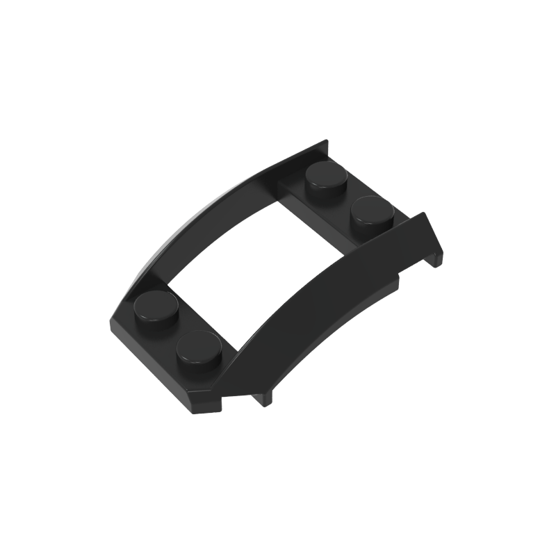 47755 | Wedge 4 x 3 Open with Cutout and 4 Studs