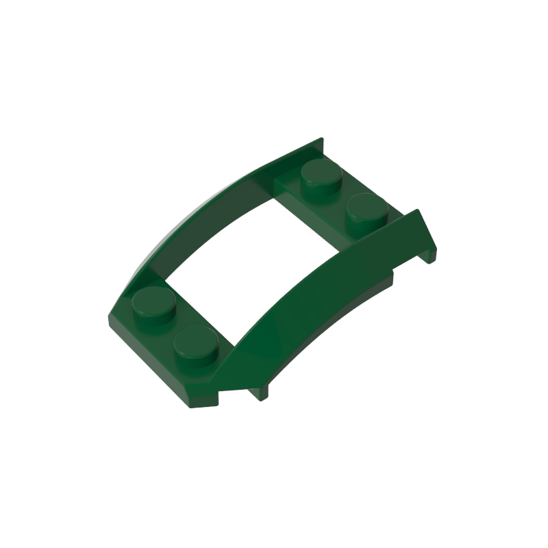 47755 | Wedge 4 x 3 Open with Cutout and 4 Studs
