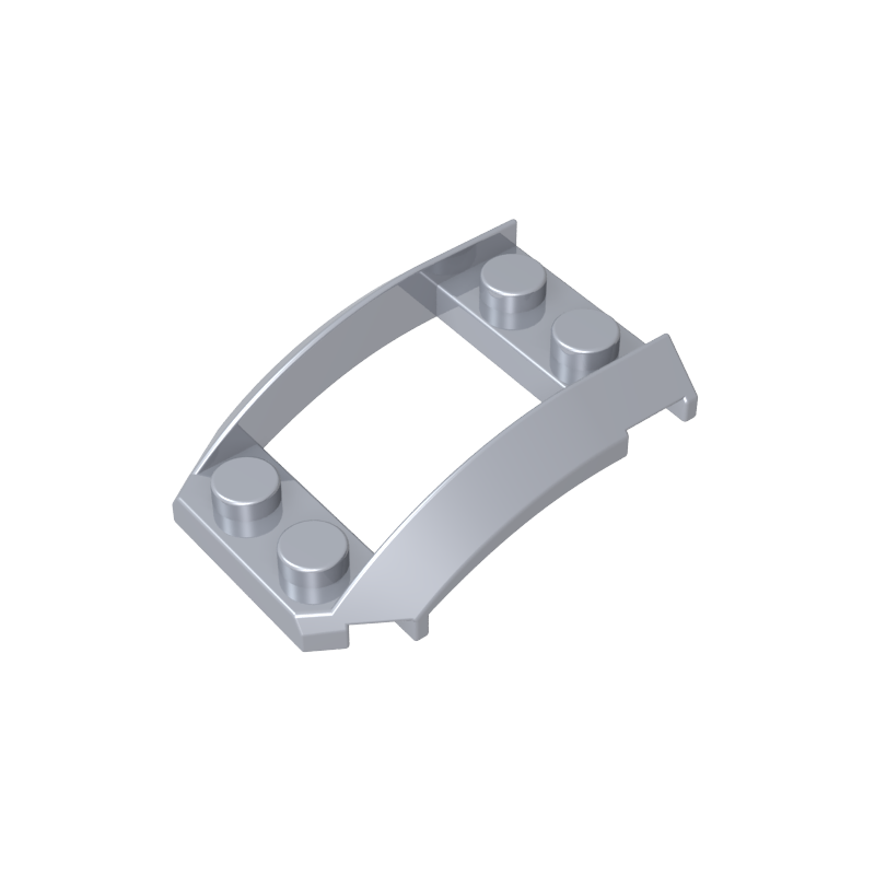 47755 | Wedge 4 x 3 Open with Cutout and 4 Studs