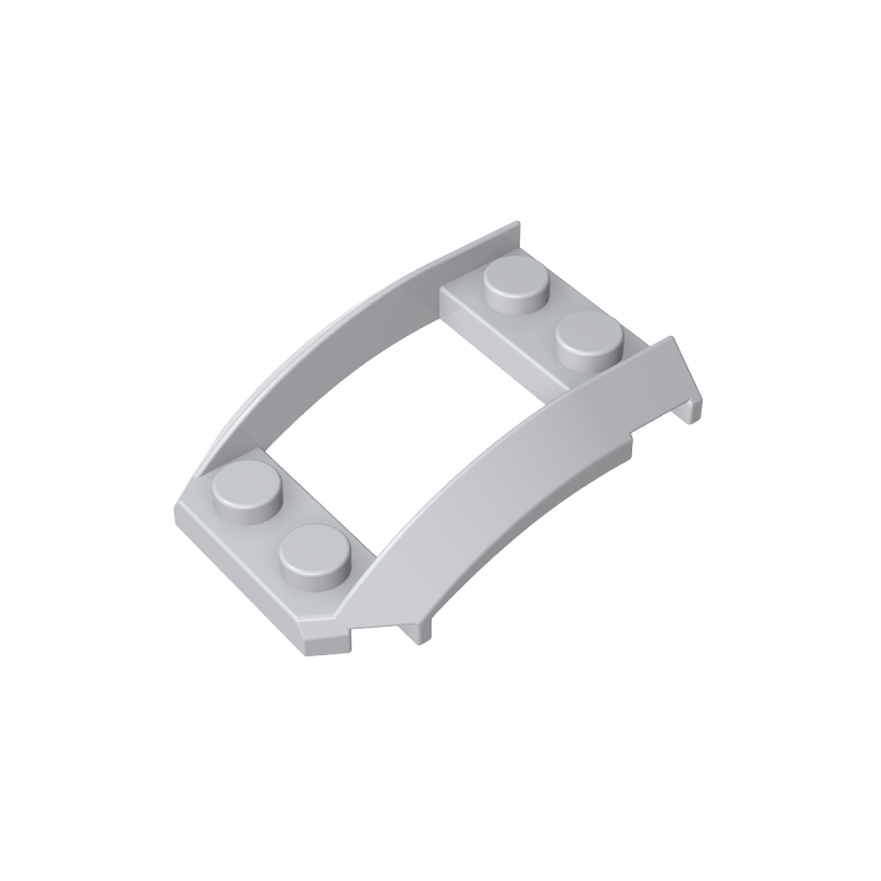 47755 | Wedge 4 x 3 Open with Cutout and 4 Studs