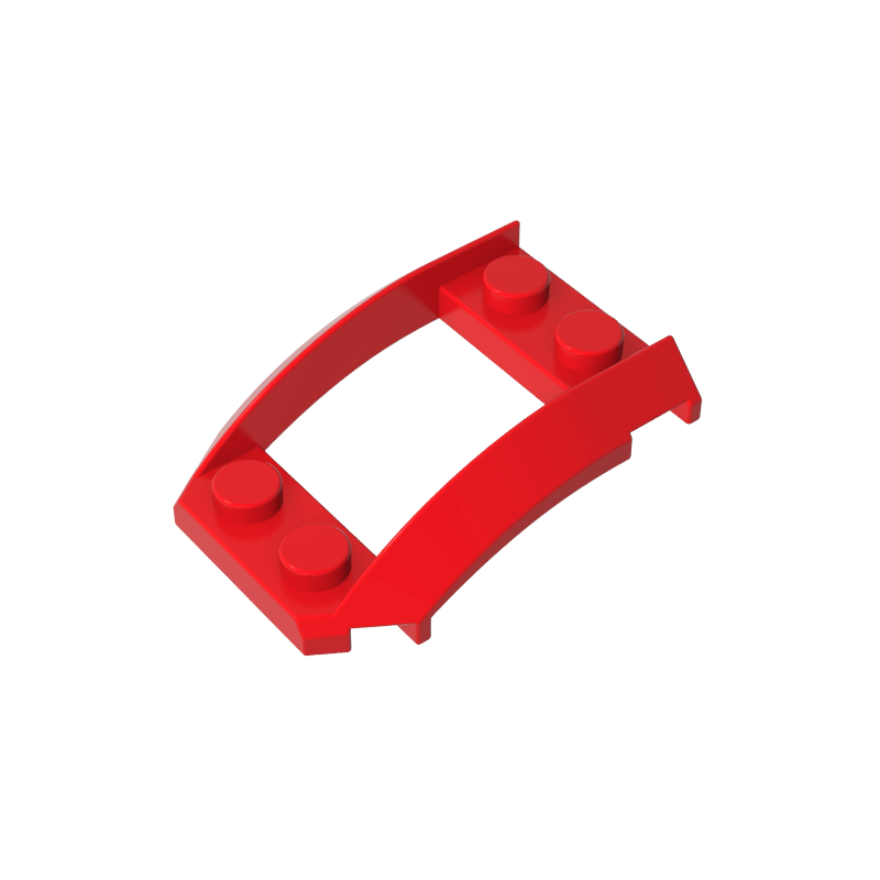 47755 | Wedge 4 x 3 Open with Cutout and 4 Studs