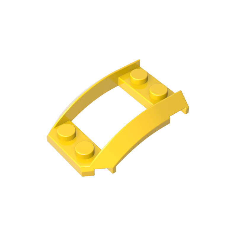 47755 | Wedge 4 x 3 Open with Cutout and 4 Studs