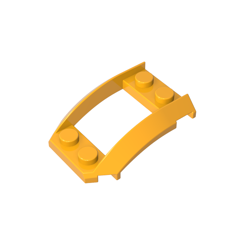 47755 | Wedge 4 x 3 Open with Cutout and 4 Studs