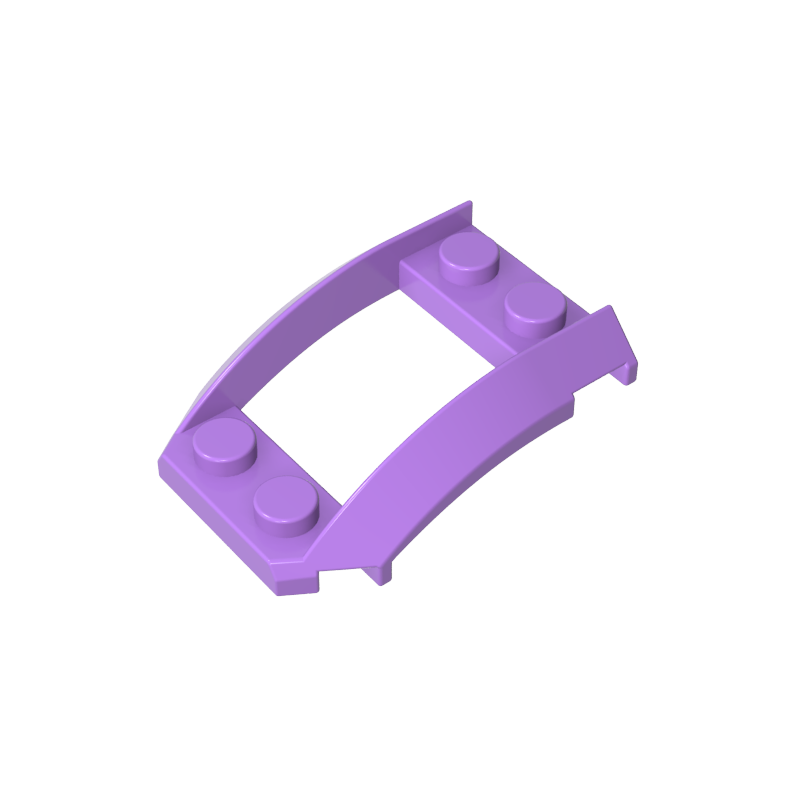 47755 | Wedge 4 x 3 Open with Cutout and 4 Studs