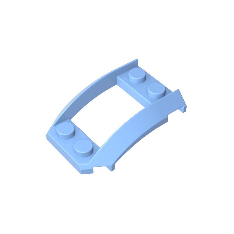 47755 | Wedge 4 x 3 Open with Cutout and 4 Studs