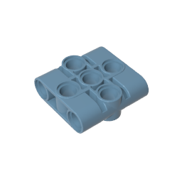 39793 | Technical Pin Connector Block, Beam 1 x 3 x 3