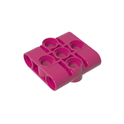 39793 | Technical Pin Connector Block, Beam 1 x 3 x 3