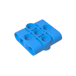 39793 | Technical Pin Connector Block, Beam 1 x 3 x 3