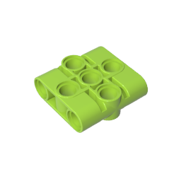 39793 | Technical Pin Connector Block, Beam 1 x 3 x 3