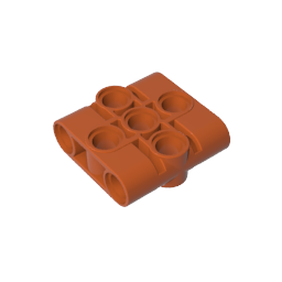 39793 | Technical Pin Connector Block, Beam 1 x 3 x 3
