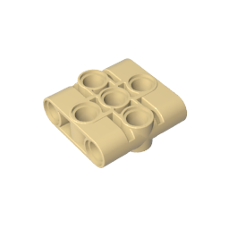 39793 | Technical Pin Connector Block, Beam 1 x 3 x 3