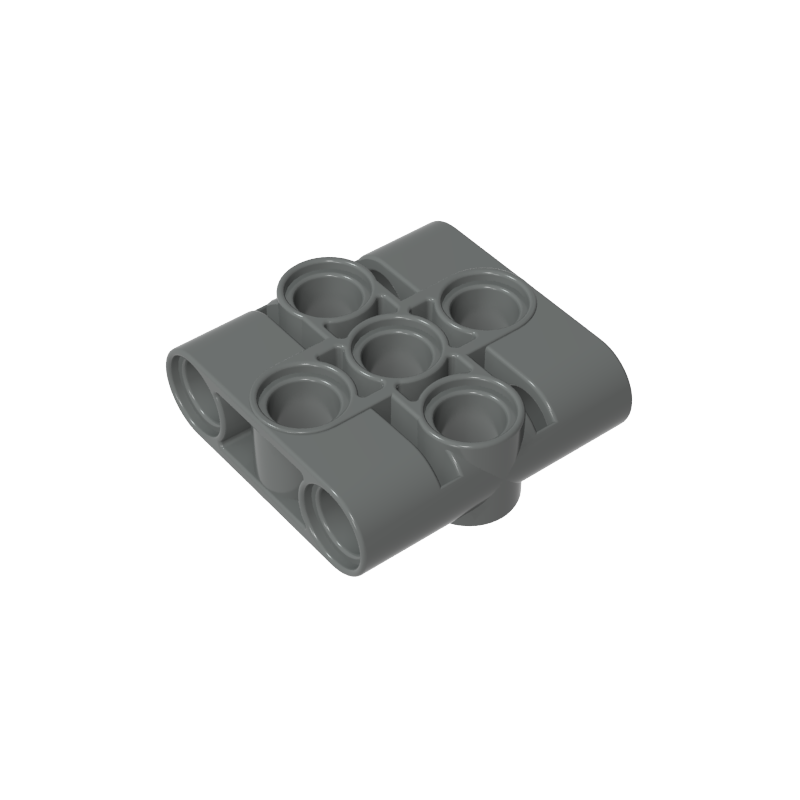 39793 | Technical Pin Connector Block, Beam 1 x 3 x 3