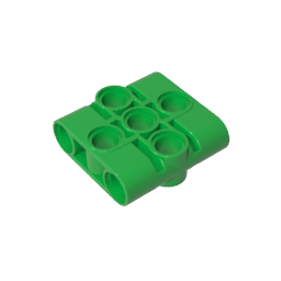 39793 | Technical Pin Connector Block, Beam 1 x 3 x 3