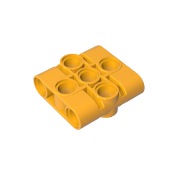 39793 | Technical Pin Connector Block, Beam 1 x 3 x 3