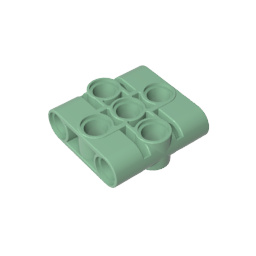 39793 | Technical Pin Connector Block, Beam 1 x 3 x 3