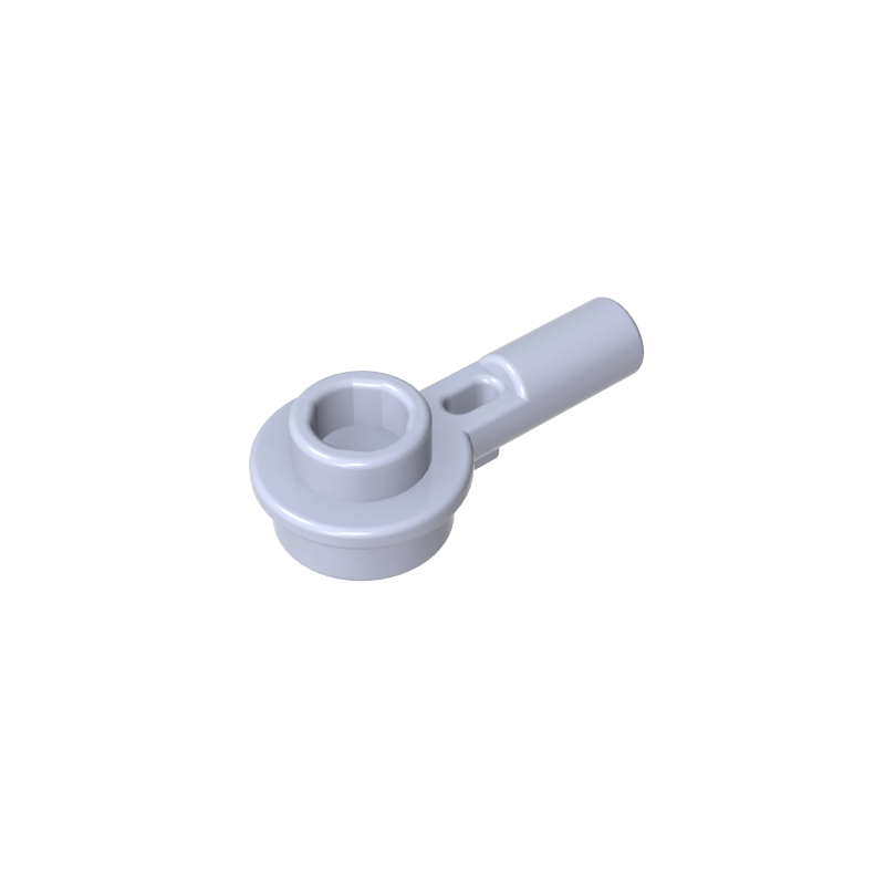 32828 | Bar 1L with 1 x 1 Round Plate with Hollow Stud