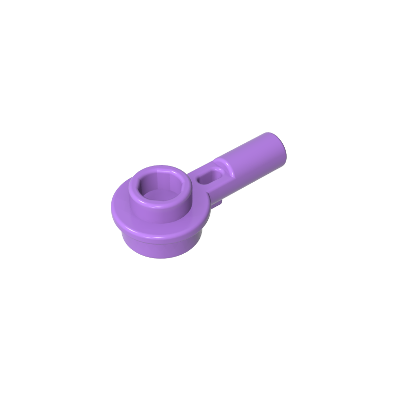 32828 | Bar 1L with 1 x 1 Round Plate with Hollow Stud