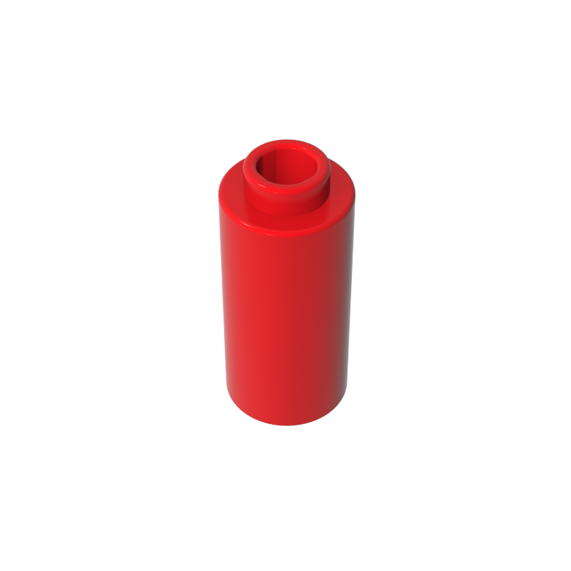 71075a | Brick, Round 1 x 1 d. 90 Degree Elbow - No Stud - Type 1