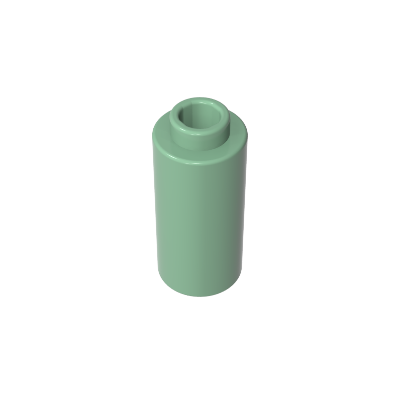 71075a | Brick, Round 1 x 1 d. 90 Degree Elbow - No Stud - Type 1