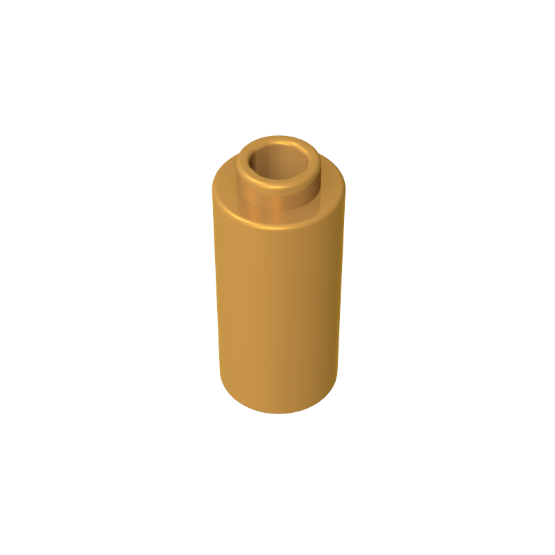 71075a | Brick, Round 1 x 1 d. 90 Degree Elbow - No Stud - Type 1