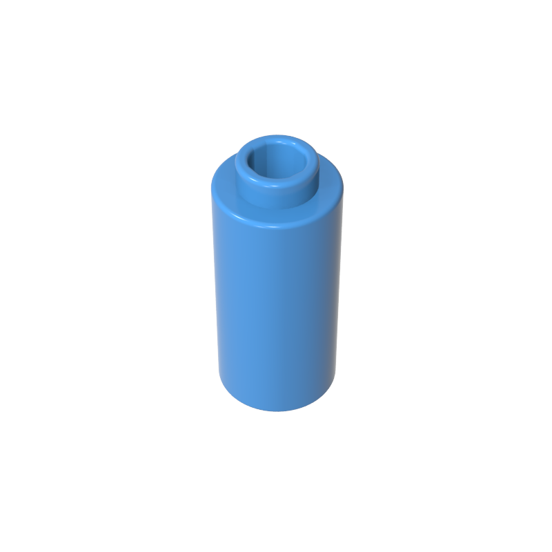 71075a | Brick, Round 1 x 1 d. 90 Degree Elbow - No Stud - Type 1