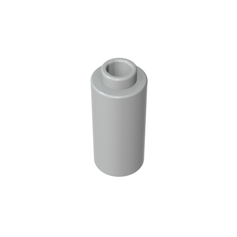 71075a | Brick, Round 1 x 1 d. 90 Degree Elbow - No Stud - Type 1
