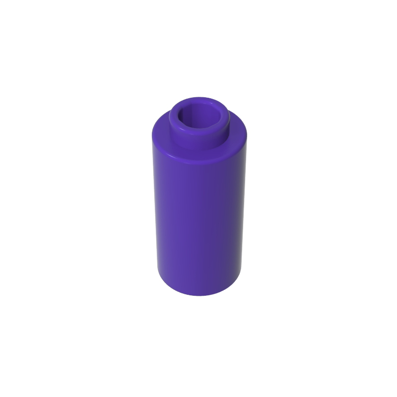 71075a | Brick, Round 1 x 1 d. 90 Degree Elbow - No Stud - Type 1