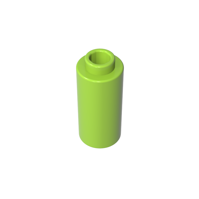 71075a | Brick, Round 1 x 1 d. 90 Degree Elbow - No Stud - Type 1