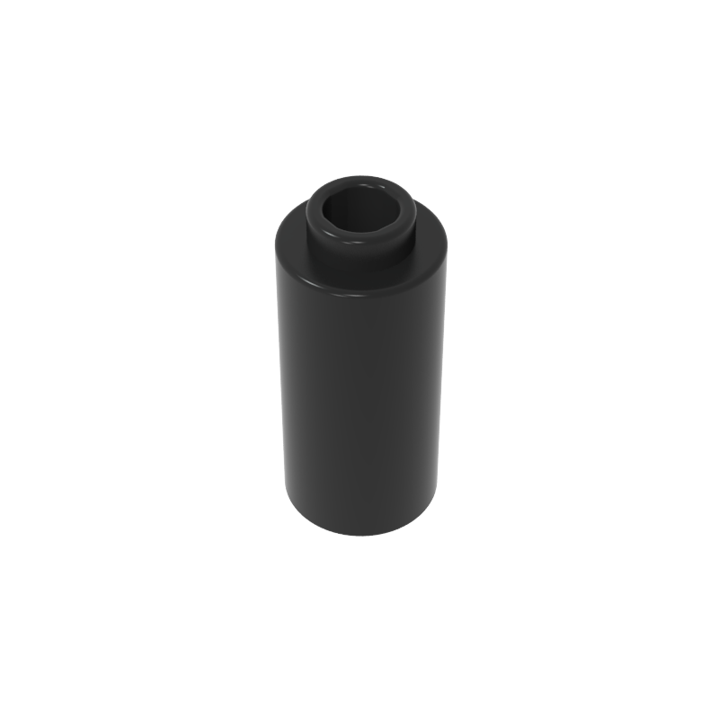71075a | Brick, Round 1 x 1 d. 90 Degree Elbow - No Stud - Type 1