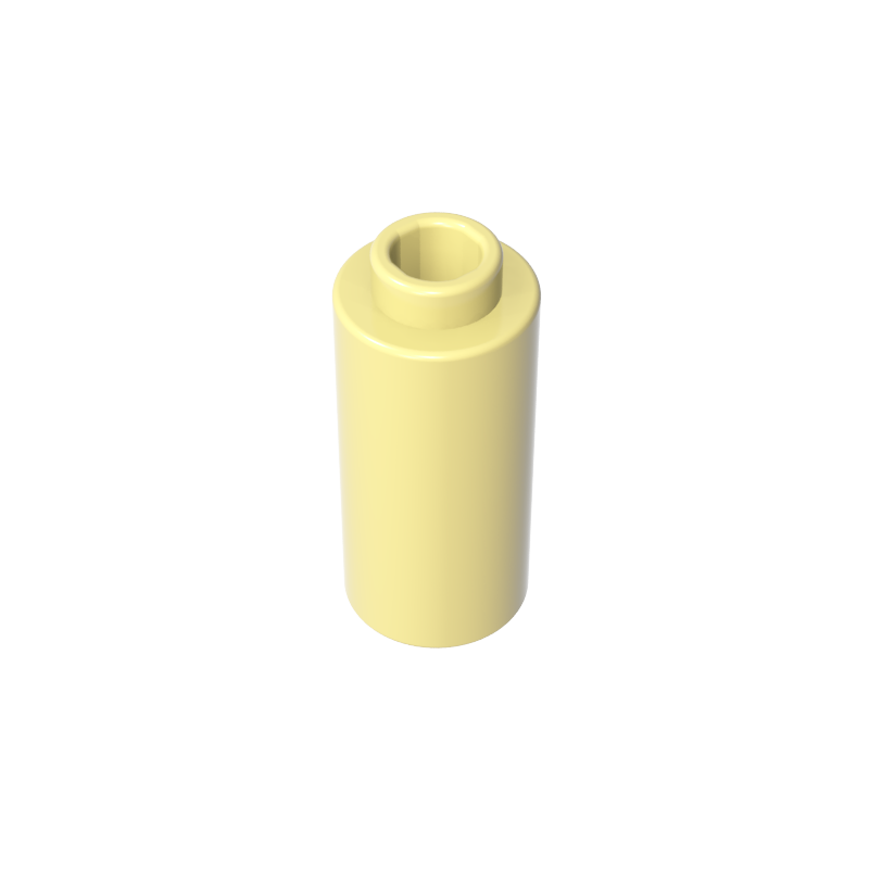 71075a | Brick, Round 1 x 1 d. 90 Degree Elbow - No Stud - Type 1