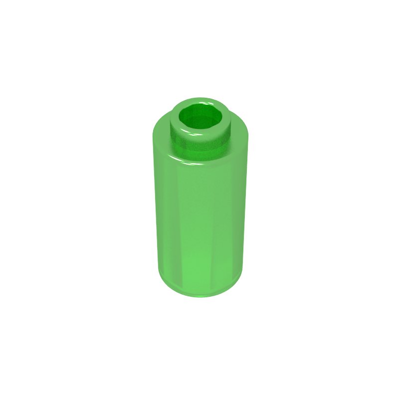 71075a | Brick, Round 1 x 1 d. 90 Degree Elbow - No Stud - Type 1