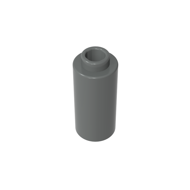 71075a | Brick, Round 1 x 1 d. 90 Degree Elbow - No Stud - Type 1